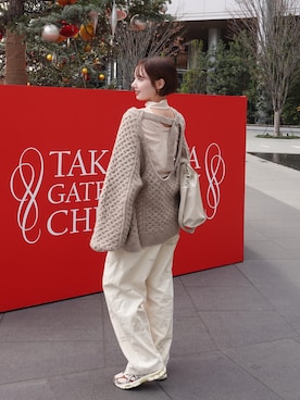 「アイテム（ピアス（両耳用））」を使った、ありすさん（レディース・163cm・20代）の冬コーディネート