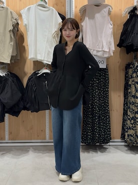 「coca（coca）（コカ）のアイテム」を使った、ありすさん（レディース・163cm）の春コーディネート