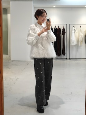 「アイテム（フレグランス）」を使った、ありすさん（レディース・163cm）の冬コーディネート