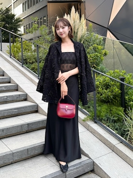 「アイテム（スカート）」を使った、ありすさん（レディース・163cm）の夏コーディネート