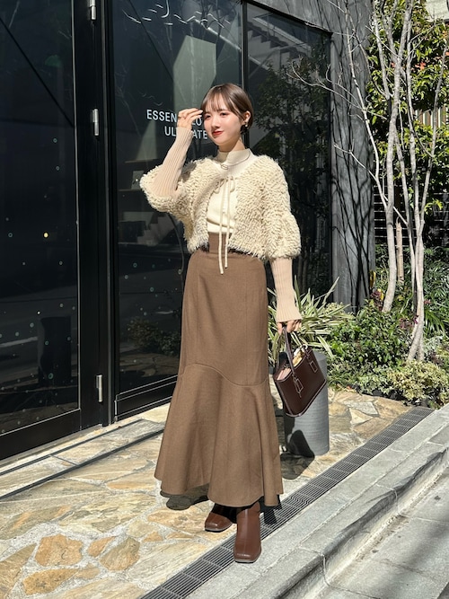 カーブ切り替えマーメイドスカート【セットアップ可能】を使った人気