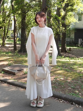 「ワントーン」｜ありすさん（レディース・163cm）の春コーディネート