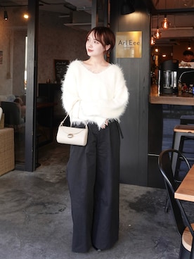 「アイテム（香水）」を使った、ありすさん（レディース・163cm）の冬コーディネート