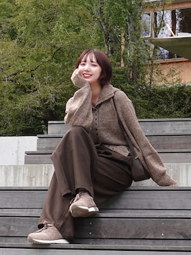 ありすさん（骨格ナチュラル・レディース・163cm）の秋コーディネート