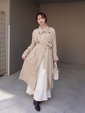 「SENEE（セニー）のアイテム」を使った、ありすさん（レディース・163cm）の冬コーディネート