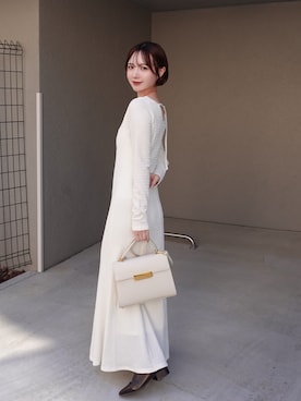 「SENEE（セニー）のアイテム」を使った、ありすさん（レディース・163cm）の冬コーディネート