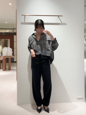 「アイテム（財布/小物）」を使った、wg_shimizuさん（レディース・161cm）の秋コーディネート
