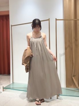 「アイテム（ワンピース/ドレス）」を使った、wg_shimizuさん（レディース・161cm・20代）の夏コーディネート