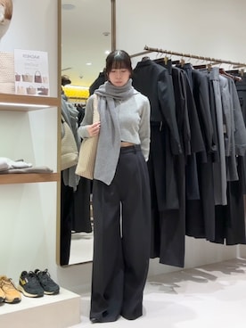 「Drawing Numbers（ドローイング ナンバーズ）のアイテム」を使った、wg_shimizuさん（レディース・161cm）の冬コーディネート