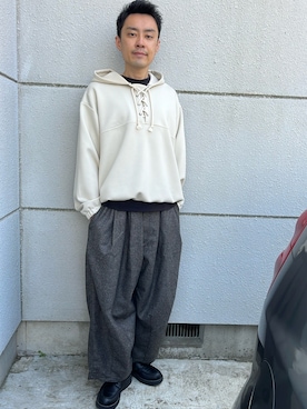 「Hawkins（ホーキンス）のアイテム」を使った、weardaisuke127さん（メンズ・171cm）の春コーディネート