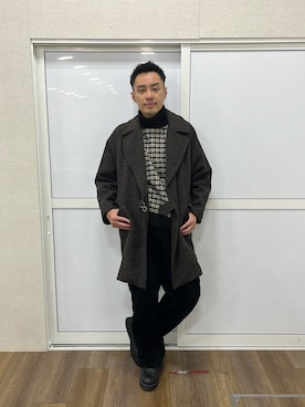 「アイテム（ブーツ）」を使った、weardaisuke127さん（メンズ・171cm）の秋コーディネート