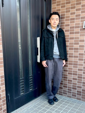 「アイテム（その他トップス）」を使った、weardaisuke127さん（メンズ・171cm）の秋コーディネート