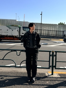 「KLEMAN（クレマン）のアイテム」を使った、Kentoさん（メンズ・175cm）の秋コーディネート