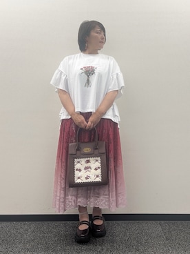 「アイテム（タンクトップ）」を使った、ジョーさん（レディース・161cm）の夏コーディネート