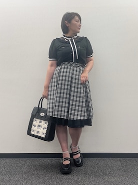 「アイテム（パンプス）」を使った、ジョーさん（レディース・161cm）の夏コーディネート