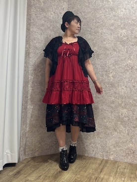 「チュニック」｜「アイテム（チュニック）」を使った、ジョーさん（レディース・161cm）の夏コーディネート