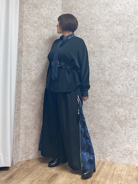 「アイテム（ファッション雑貨）」を使った、ジョーさん（レディース・161cm）の秋コーディネート