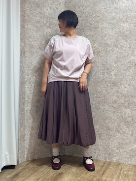 「着回しコーデ」｜ジョーさん（レディース・161cm）の夏コーディネート