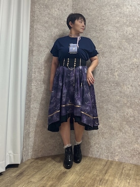 「axes femme（アクシーズファム）のアイテム」を使った、ジョーさん（レディース・161cm）の夏コーディネート