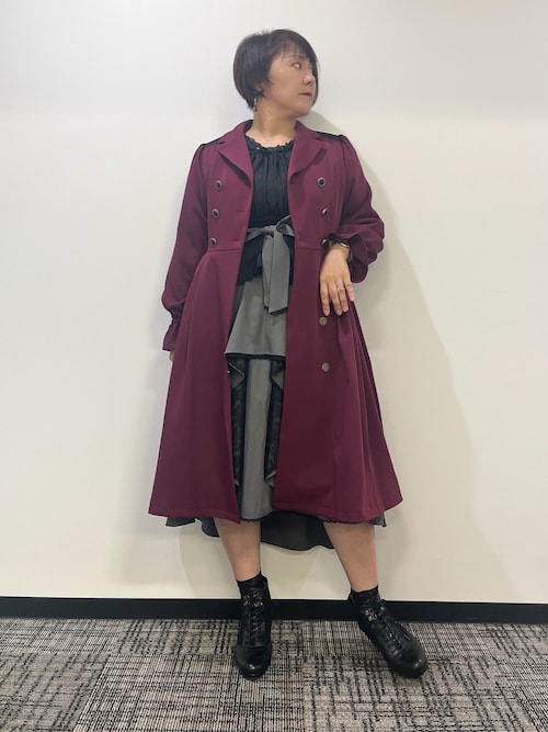 値下　新品フォクシーADEAM アディアム スプリングコート トレンチ 2025年最新】adeam コートの人気アイテム - メルカリ