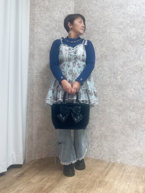 花柄キャミチュニック（チュニック）｜axes femme（アクシーズ