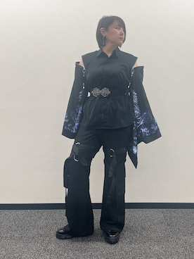 「axes femme（アクシーズファム）のアイテム」を使った、ジョーさん（レディース・161cm）の夏コーディネート