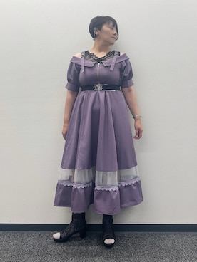 「axes femme（アクシーズファム）のアイテム」を使った、ジョーさん（レディース・161cm）の夏コーディネート