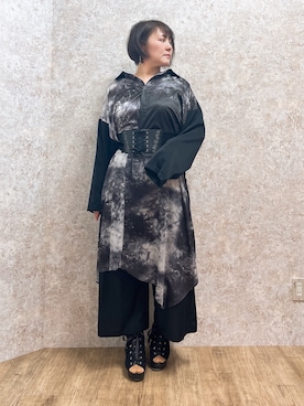 「AXES-X（アクシーズエックス）のアイテム」を使った、ジョーさん（レディース・161cm）の春コーディネート