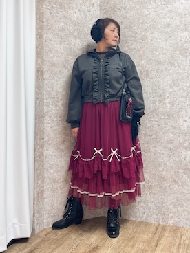 「アイテム（雑貨/ホビー）」を使った、ジョーさん（レディース・161cm）の秋コーディネート