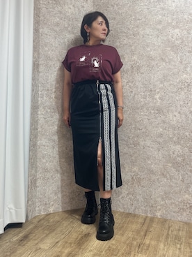 「axes femme（アクシーズファム）のアイテム」を使った、ジョーさん（レディース・161cm）の夏コーディネート