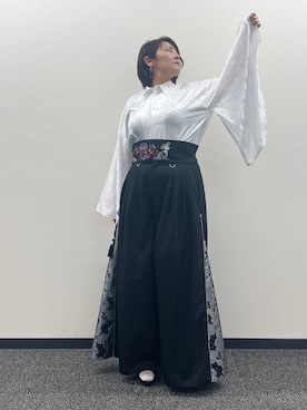 「アイテム（ブーツ）」を使った、ジョーさん（レディース・161cm）の夏コーディネート