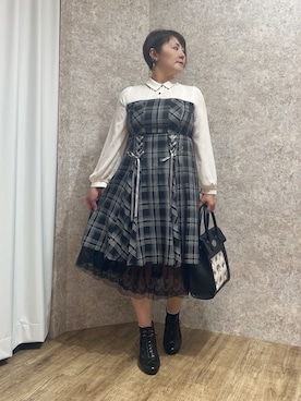 「アイテム（その他アンダーウェア/インナー）」を使った、ジョーさん（レディース・161cm）の夏コーディネート