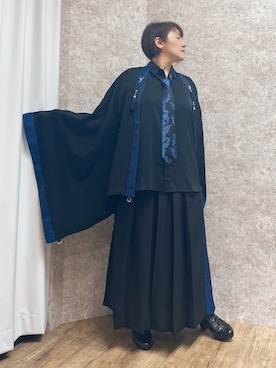 「アイテム（その他アウター）」を使った、ジョーさん（レディース・161cm）の秋コーディネート
