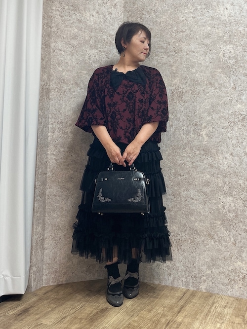 レーシービッグリボンキャミ（キャミソール）｜axes femme