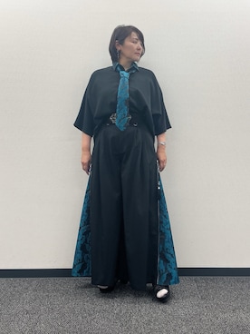 「アイテム（ブーツ）」を使った、ジョーさん（レディース・161cm）の夏コーディネート