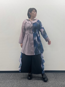 「アイテム（タンクトップ）」を使った、ジョーさん（レディース・161cm）の夏コーディネート