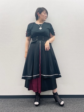 「axes femme（アクシーズファム）のアイテム（アクセサリー）」を使った、ジョーさん（レディース・161cm）の夏コーディネート