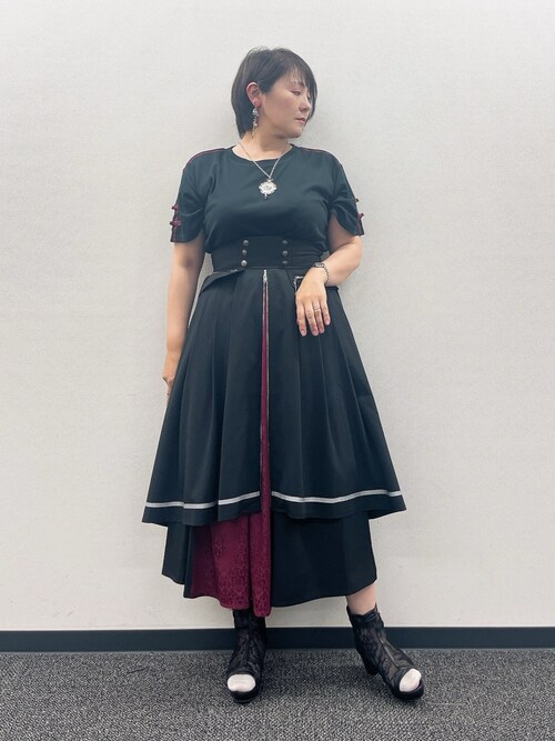 【タグ付き・試着のみ】axes femmeアクシーズファムベストブラウススカート タグ付き・試着のみ】axes femmeアクシーズファムベストブラウス