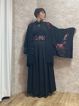 「アイテム（その他アウター）」を使った、ジョーさん（レディース・161cm）の秋コーディネート