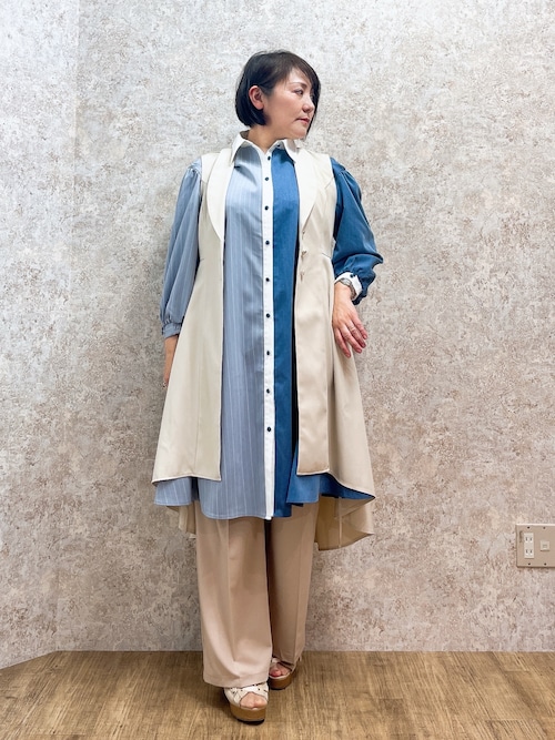 ベスト ジレ フィッシュテールジレ レディース axes femme ベスト ジレ フィッシュテールジレ レディース