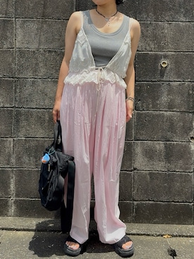 YUKINOさん(レディース・158cm)の夏コーディネート