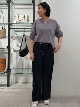 Mikiさん（レディース・163cm）の冬コーディネート