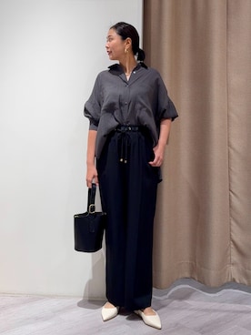 「おとなコーデ」｜Mikiさん（レディース・163cm）の夏コーディネート