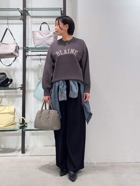 Mikiさん（レディース・163cm・40代）の冬コーディネート