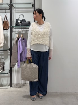 Mikiさん（レディース・163cm）の春コーディネート