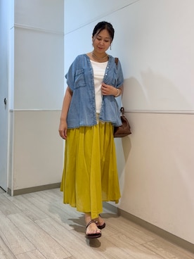 Mikiさん(レディース・163cm)の夏コーディネート