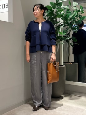 Mikiさん（レディース・163cm・40代）の秋コーディネート