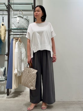 Mikiさん（レディース・163cm）の春コーディネート