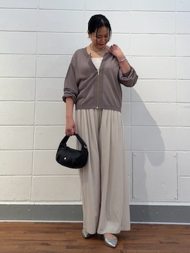 Mikiさん（レディース・163cm）の春コーディネート