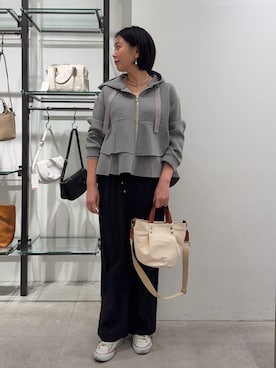 Mikiさん（レディース・163cm）の冬コーディネート